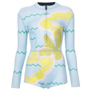Cynthia Rowley Byron print 0.5mm neoprene wetsuit NWT size XS